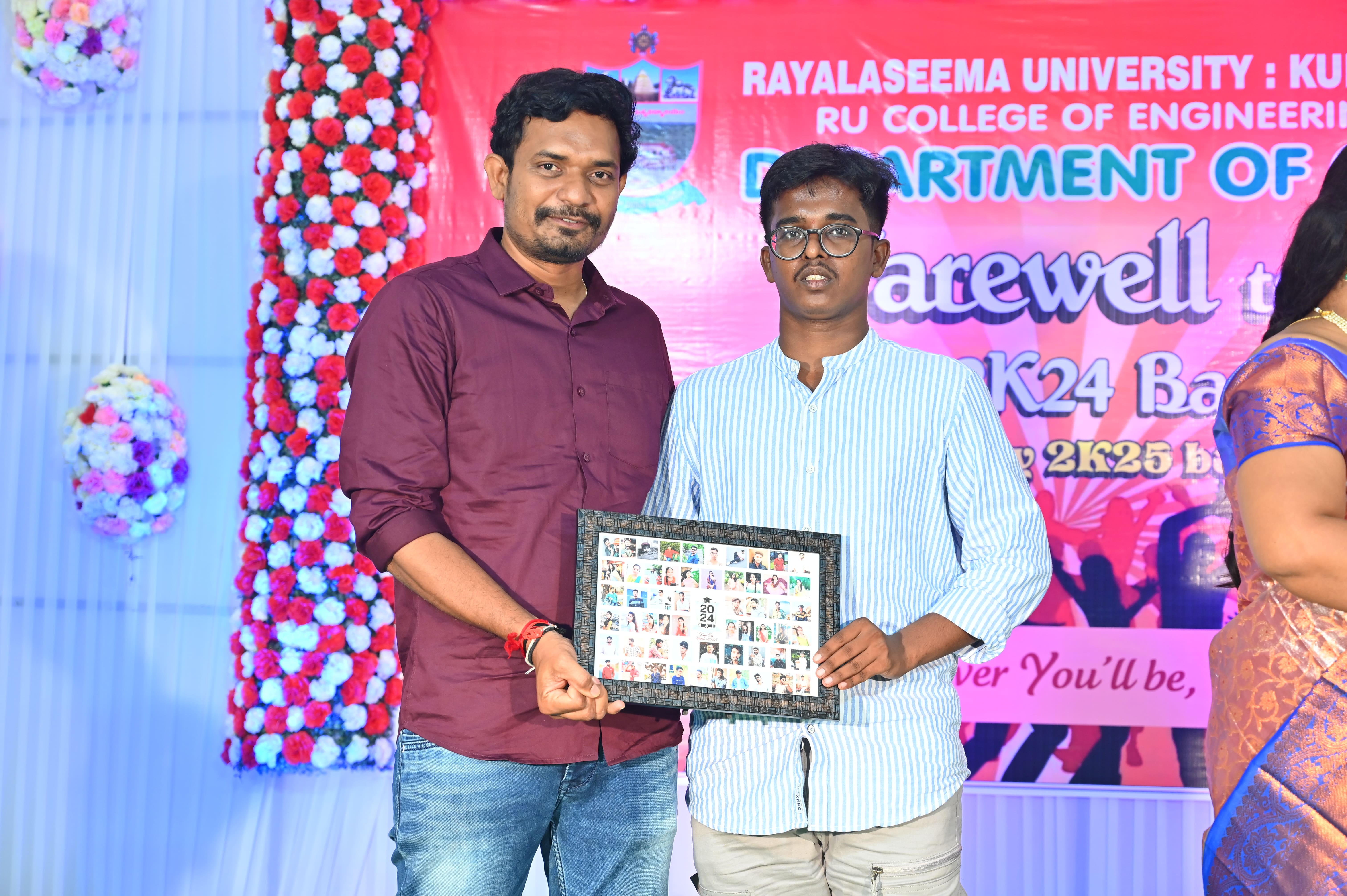 Farewell 2k24 Dept of CSE